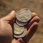 Weekly Deep Dive ancient silver coins in hand