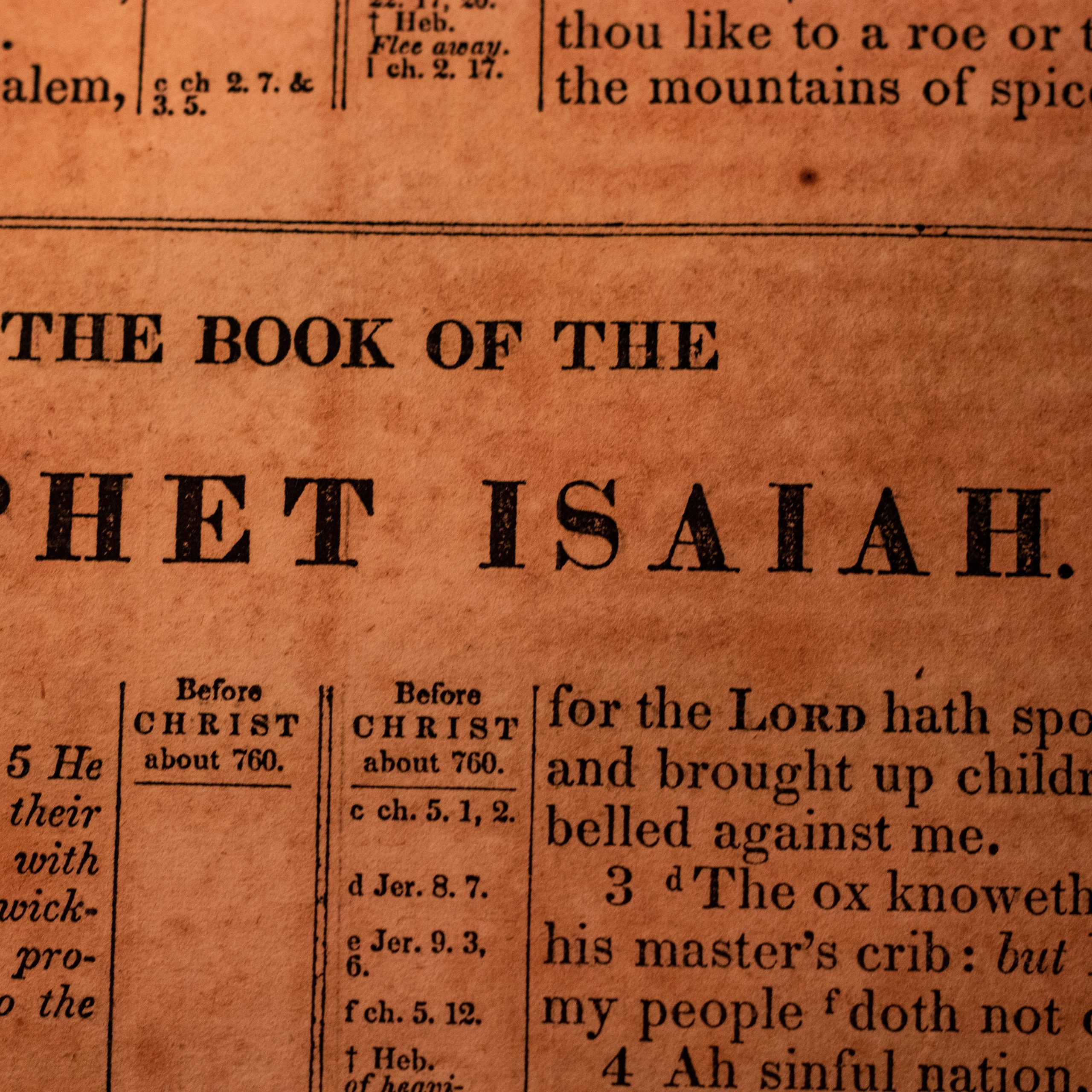 Isaiah 1 – 12